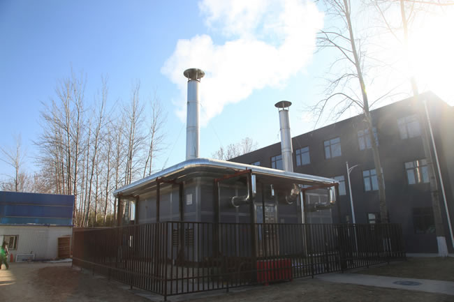 力聚室外锅炉房